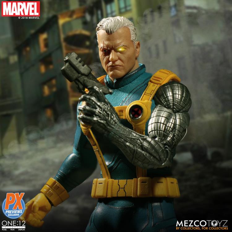 Load image into Gallery viewer, Mezco Toyz - One:12 X-Men Cable (PX Previews Exclusive)

