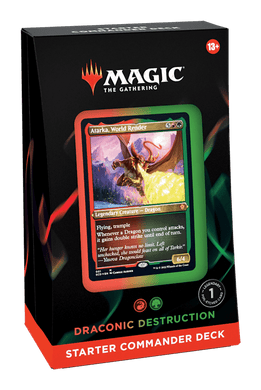 MTG - Starter Commander Deck: Draconic Destruction