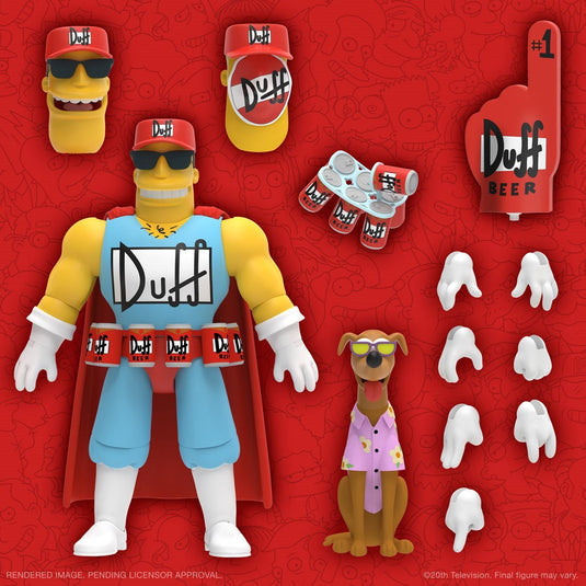 Super 7 - The Simpsons Ultimates: Duffman