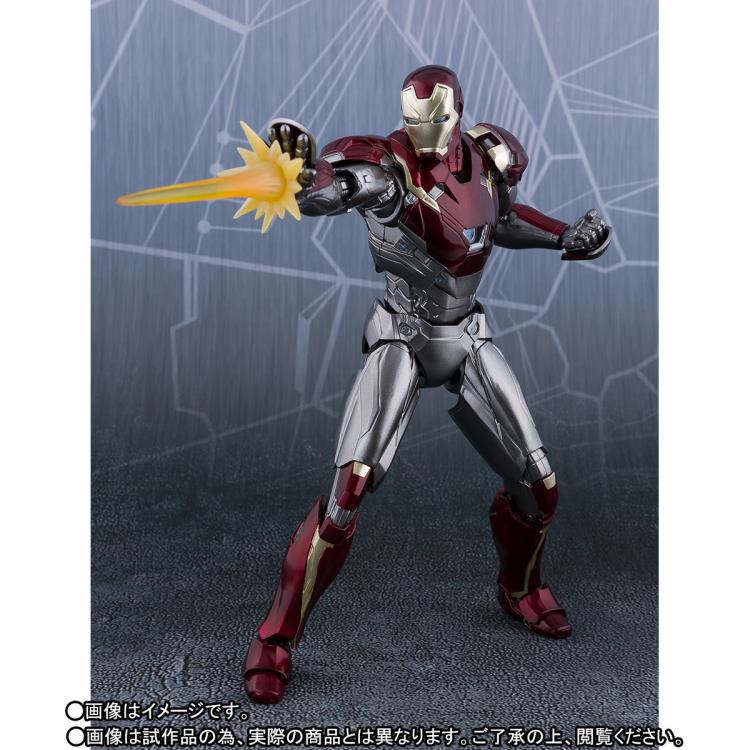 Load image into Gallery viewer, Bandai - S.H.Figuarts - Spider-Man Homecoming - Spider-Man Homemade Suit Version &amp; Iron Man Mark XLVII (Tamashii Web Exclusive)
