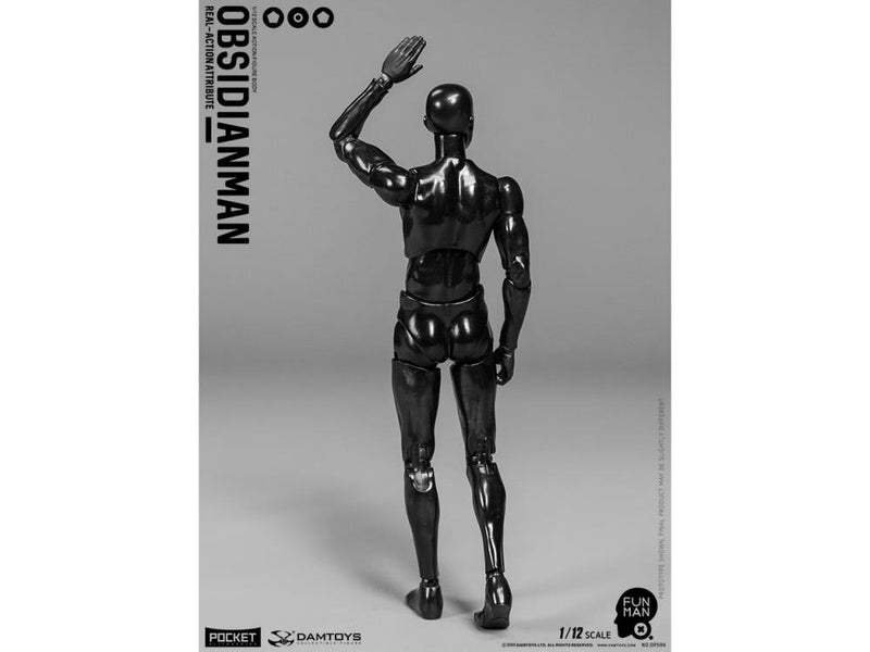 Load image into Gallery viewer, DAM Toys - 1/12 Obsidian Man
