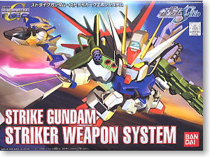 SD Gundam - BB259 Strike Gundam (Striker Weapon System)
