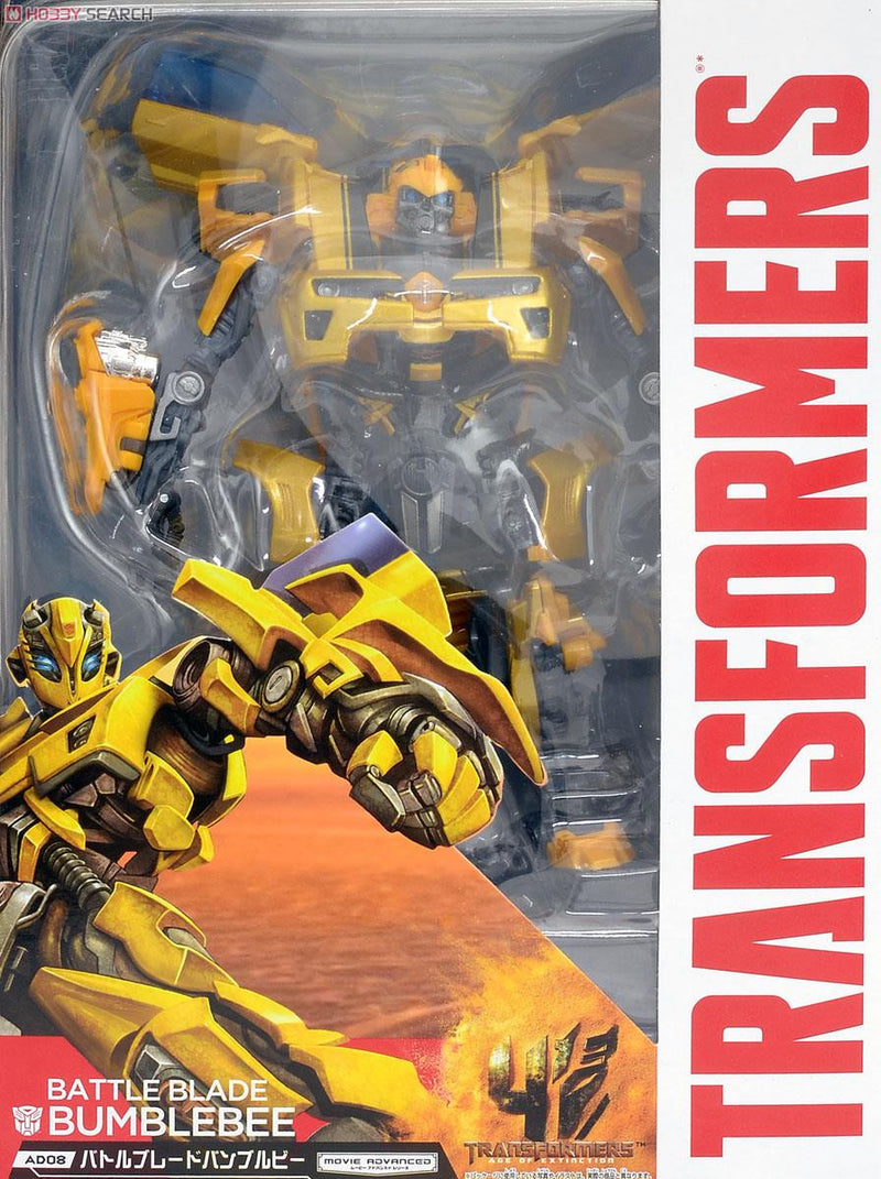 Load image into Gallery viewer, Transformers Age of Extinction - AD08 Battle Plate Bumblebee (Takara)
