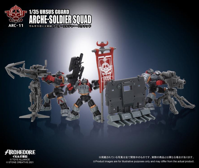 Load image into Gallery viewer, Toys Alliance - Archecore: ARC-11 Ursus Guard Arche-Soldier Squad
