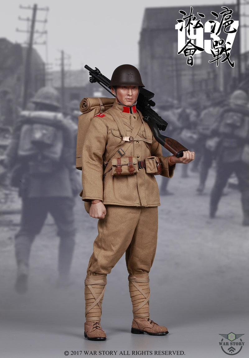 Load image into Gallery viewer, War Story - Taisho Eleven &quot;Crooked Handle&quot; Gunner at Songhu Battle of 1937
