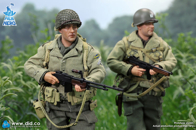 Load image into Gallery viewer, DID - 1/12 Palm Hero Series WWII US 2nd Ranger Battalion Series 4 - Private Reiben
