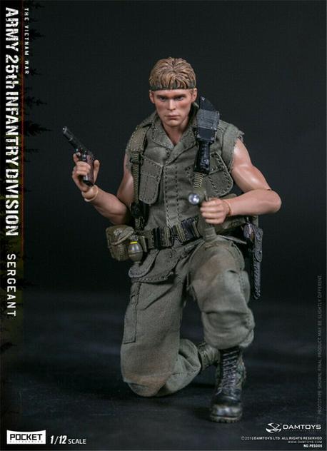 Load image into Gallery viewer, DAM Toys - 1/12 Pocket Elite Series: 25th Infantry Division Private Sergeant
