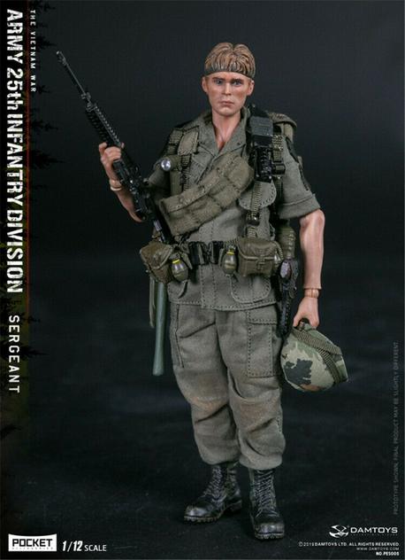 Load image into Gallery viewer, DAM Toys - 1/12 Pocket Elite Series: 25th Infantry Division Private Sergeant
