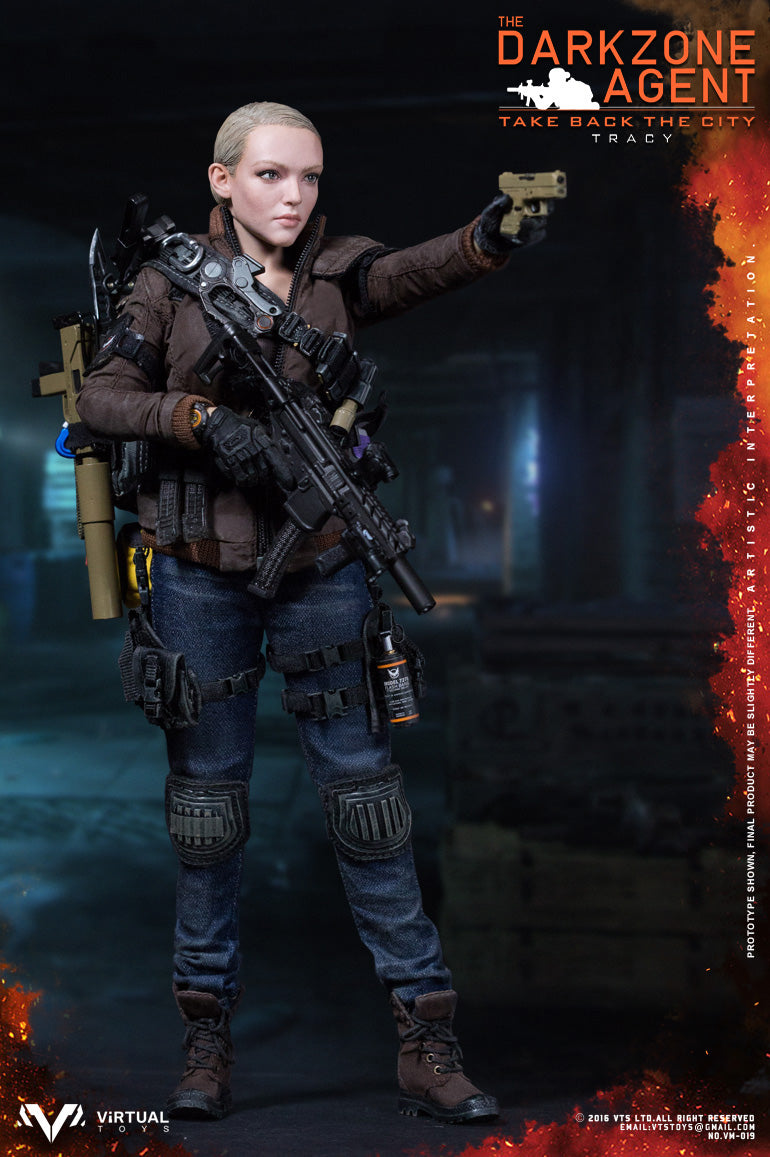 Load image into Gallery viewer, VTS Toys - The Darkzone Agent TRACY
