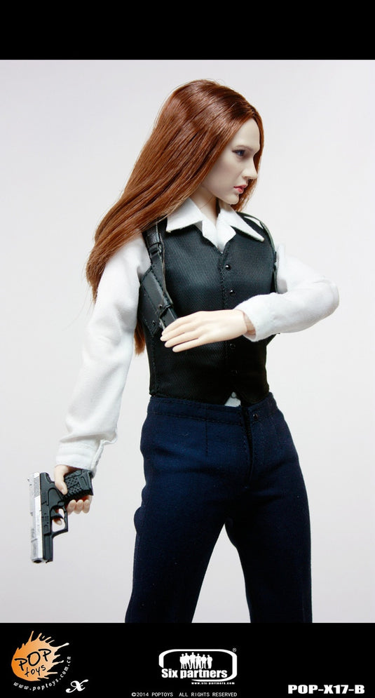 Pop Toys - MI6 Female Agent in Blue