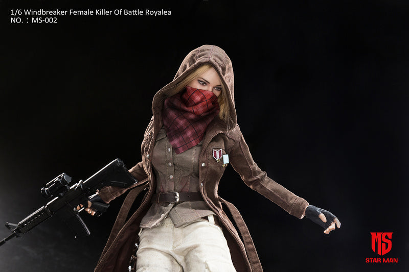 Load image into Gallery viewer, Star Man - Windbreaker Female Killer of Battle Royale
