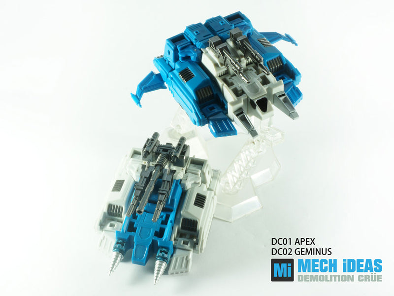 Load image into Gallery viewer, Mech Ideas - Demolition Crue Set of DC-01 Apex &amp; DC-02 Geminus
