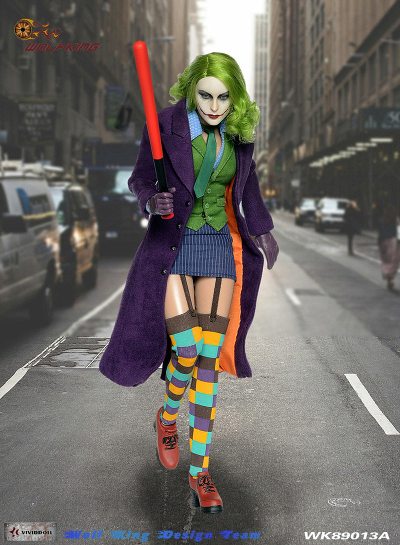 Load image into Gallery viewer, Wolfking - Female Joker Action Figure Version 2.0
