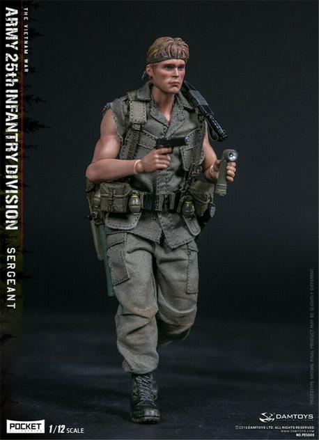 Load image into Gallery viewer, DAM Toys - 1/12 Pocket Elite Series: 25th Infantry Division Private Sergeant
