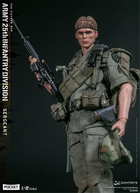 Load image into Gallery viewer, DAM Toys - 1/12 Pocket Elite Series: 25th Infantry Division Private Sergeant
