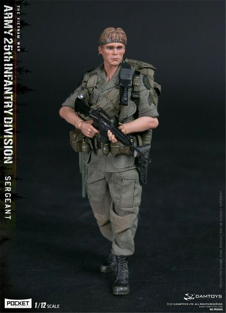 Load image into Gallery viewer, DAM Toys - 1/12 Pocket Elite Series: 25th Infantry Division Private Sergeant

