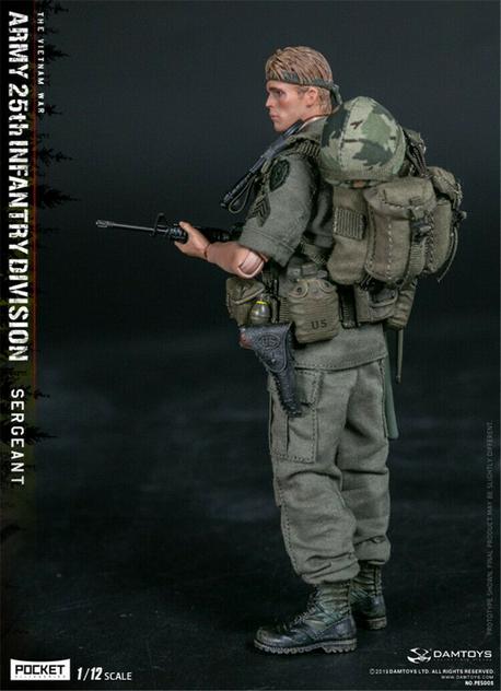 Load image into Gallery viewer, DAM Toys - 1/12 Pocket Elite Series: 25th Infantry Division Private Sergeant
