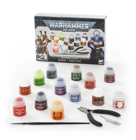 GWS - Warhammer 40K - Paints and Tool Set