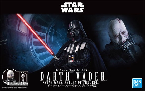 Load image into Gallery viewer, Bandai - Star Wars Model - Darth Vader 1/12 Scale (Star Wars: Return of the Jedi)
