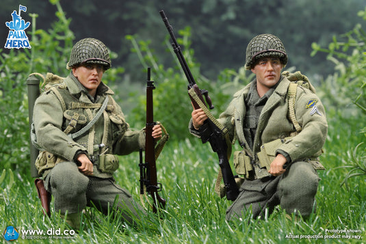 DID - 1/12 Palm Hero Series WWII US 2nd Ranger Battalion Series 4 - Private Reiben