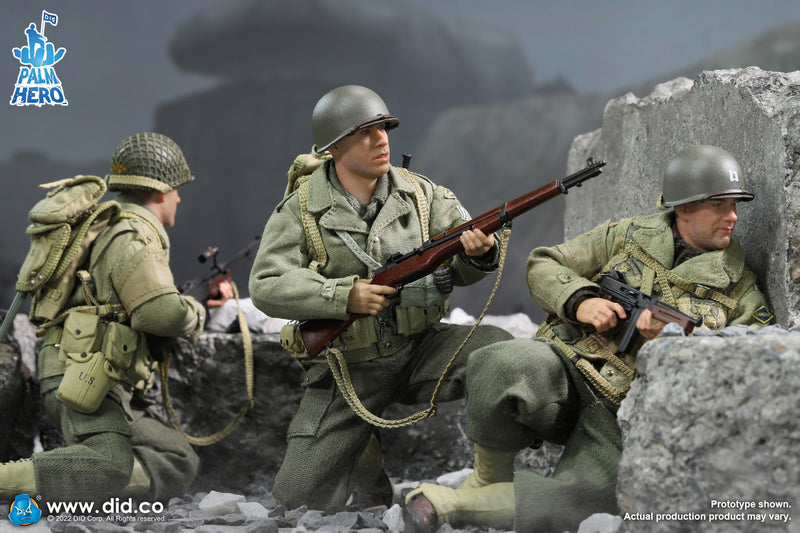 Load image into Gallery viewer, DID - 1/12 Palm Hero Series WWII US 2nd Ranger Battalion Series 3 - Private Caparzo
