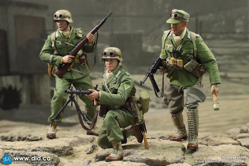 Load image into Gallery viewer, DID - 1/6 WWII German Africa Corps WH MG34 Gunner - Bialas
