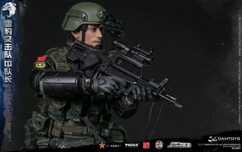 Load image into Gallery viewer, DAM Toys - Chinese People&#39;s Armed Police Force Snow Leopard Commando Unit Team Leader
