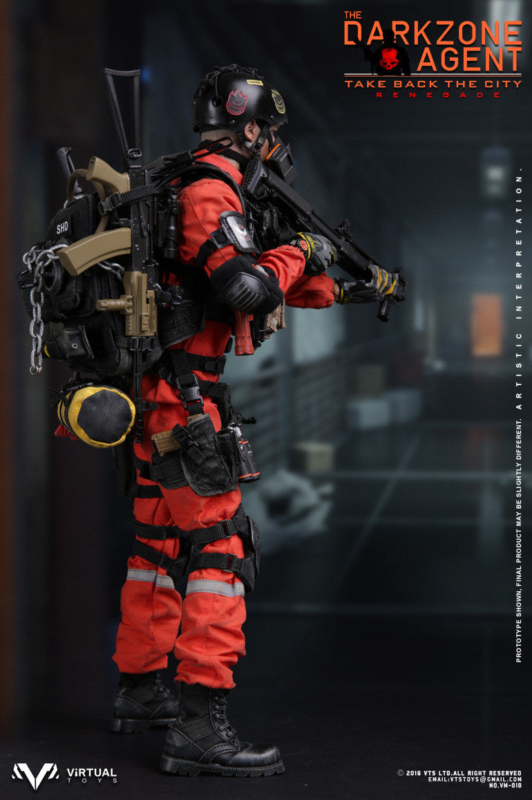 Load image into Gallery viewer, VTS Toys - The Darkzone Agent Renegade
