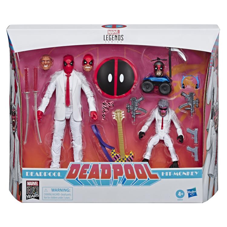 Load image into Gallery viewer, Marvel Legends - Marvel Comics 80th Anniversary: Deadpool and Hit Monkey
