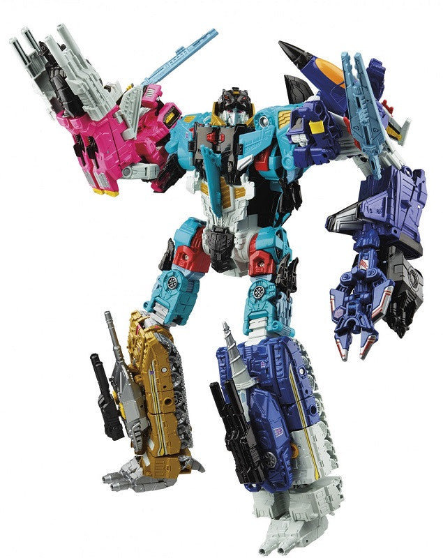Load image into Gallery viewer, Transformers Generations Platinum Combiner Wars Liokaiser Boxed Set
