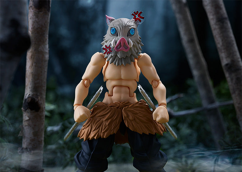 Load image into Gallery viewer, Max Factory - Demon Slayer: Kimetsu No Yaiba Figma: No. 533 DX Inosuke Hashibira [Deluxe]
