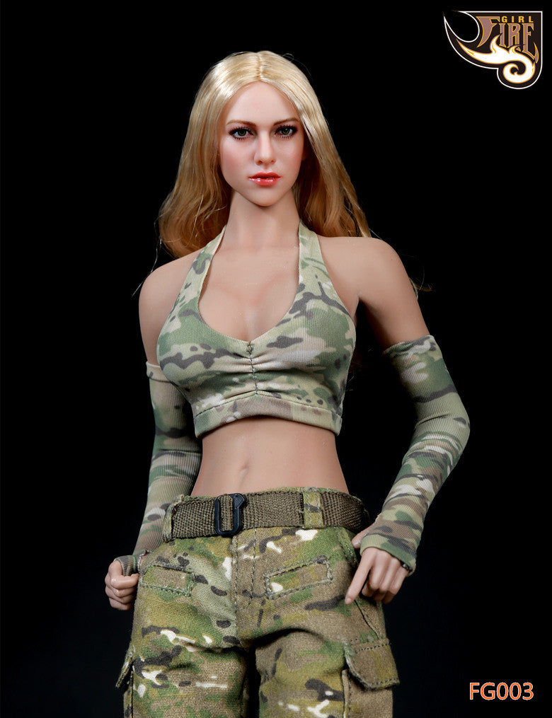 Load image into Gallery viewer, Fire Girl - Tactical Female Shooter Set
