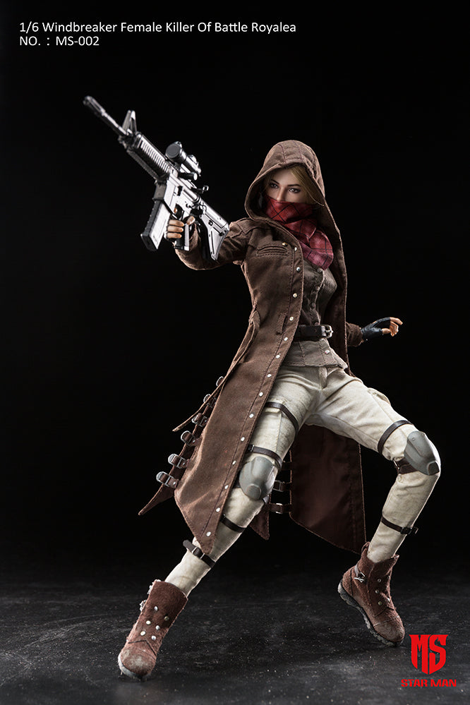 Load image into Gallery viewer, Star Man - Windbreaker Female Killer of Battle Royale
