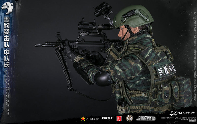Load image into Gallery viewer, DAM Toys - Chinese People&#39;s Armed Police Force Snow Leopard Commando Unit Team Leader
