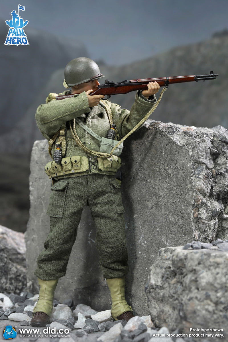 Load image into Gallery viewer, DID - 1/12 Palm Hero Series WWII US 2nd Ranger Battalion Series 3 - Private Caparzo
