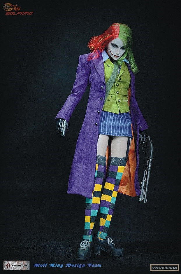 Load image into Gallery viewer, Wolfking - Female Joker Action Figure
