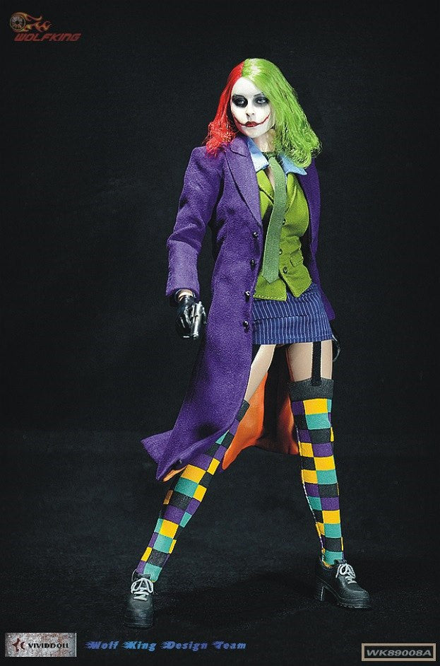 Load image into Gallery viewer, Wolfking - Female Joker Action Figure
