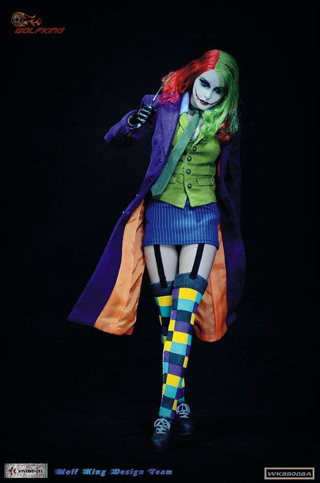 Load image into Gallery viewer, Wolfking - Female Joker Action Figure
