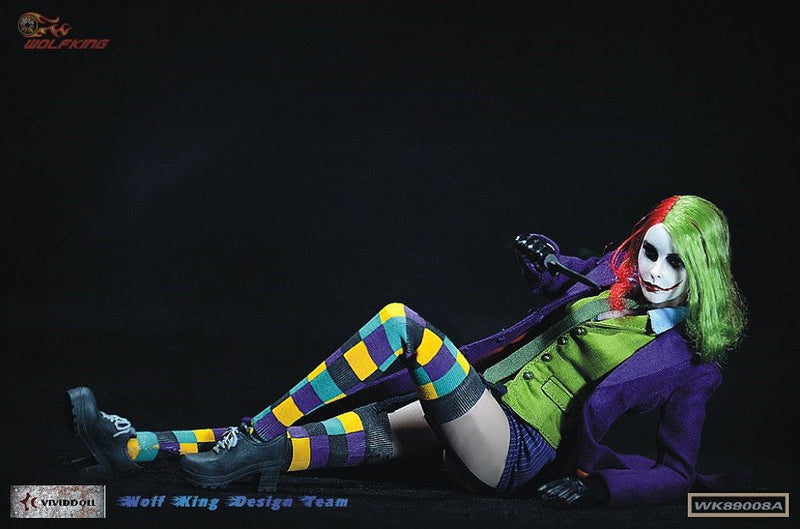 Load image into Gallery viewer, Wolfking - Female Joker Action Figure
