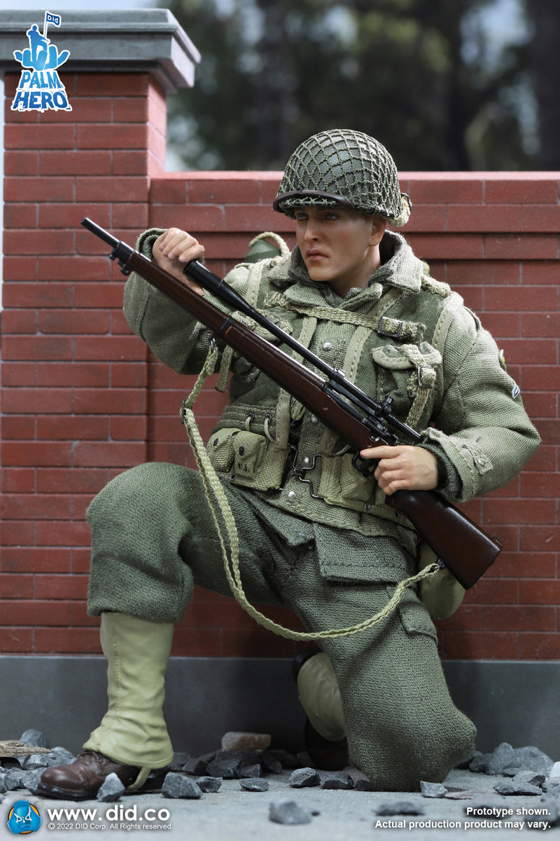 Load image into Gallery viewer, DID - 1/12 Palm Hero Series WWII US 2nd Ranger Battalion Series 2 - Private Jackson
