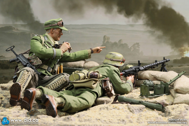 Load image into Gallery viewer, DID - 1/6 WWII German Africa Corps WH MG34 Gunner - Bialas
