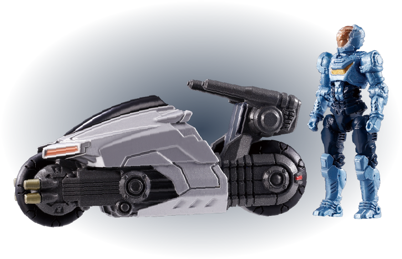 Load image into Gallery viewer, Diaclone Reboot - DA-90 Motocruiser &amp; Raidbullet Set
