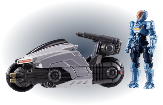 Diaclone Reboot - DA-90 Motocruiser & Raidbullet Set