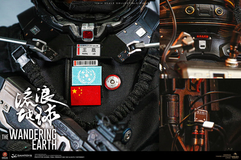 Load image into Gallery viewer, DAM Toys - The Wandering Earth CN171-11 Rescue Unit Captain Wang Lei
