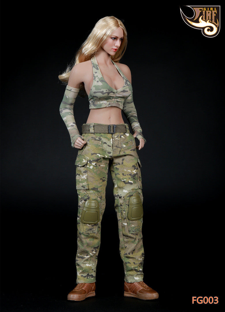 Load image into Gallery viewer, Fire Girl - Tactical Female Shooter Set
