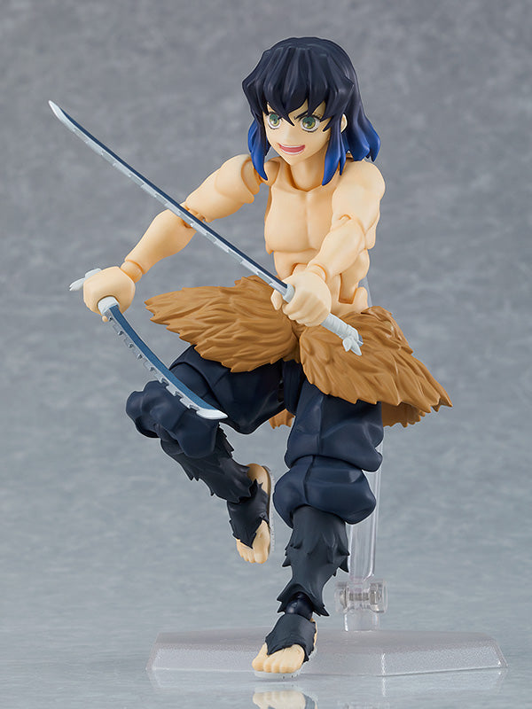 Load image into Gallery viewer, Max Factory - Demon Slayer: Kimetsu No Yaiba Figma: No. 533 DX Inosuke Hashibira [Deluxe]
