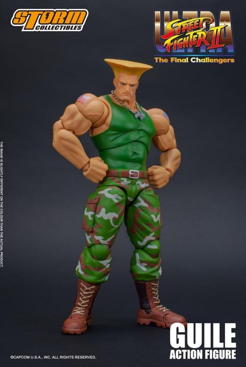 Load image into Gallery viewer, Storm Collectibles - Ultra Street Fighter II: The Final Challengers Guile 1/12 Scale
