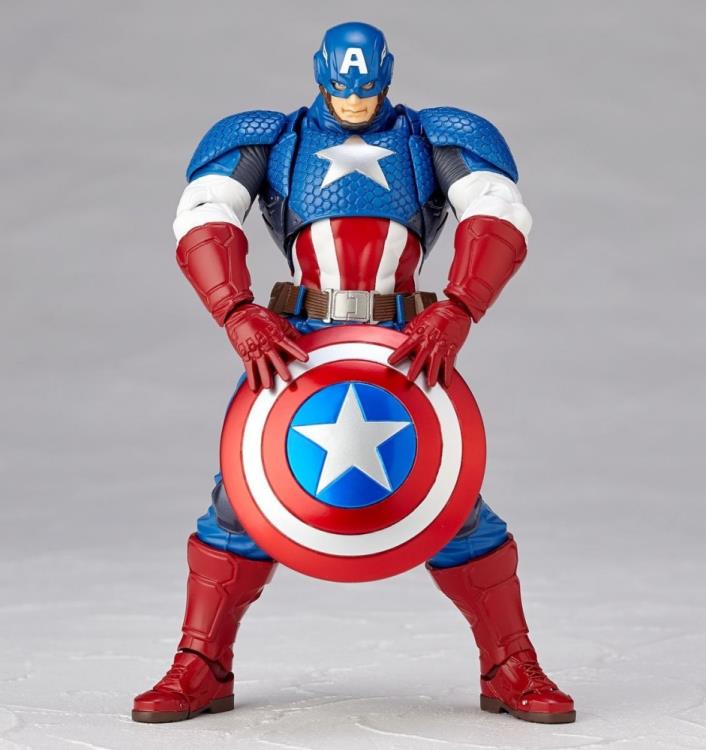 Load image into Gallery viewer, Kaiyodo - Amazing Yamaguchi - Revoltech007: Avengers Captain America (Reissue)
