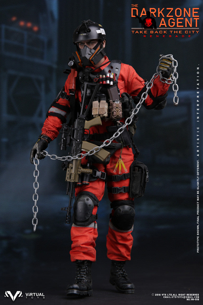 Load image into Gallery viewer, VTS Toys - The Darkzone Agent Renegade
