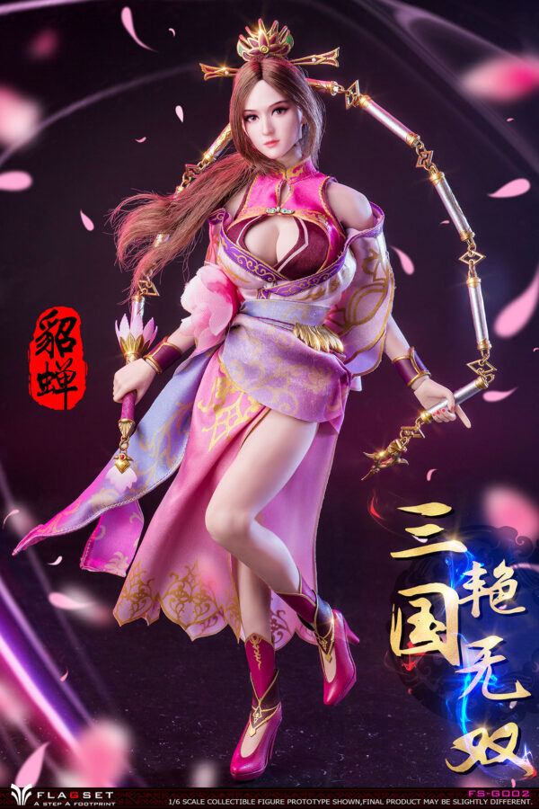 Load image into Gallery viewer, Flagset - Romance of the Three Kingdoms: Diao Chan
